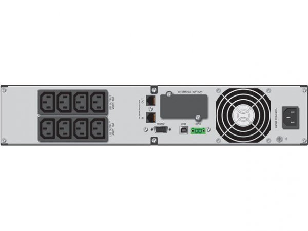 UPS LINE-INTERACTIVE 2000VA 8X IEC OUT, RJ11/RJ45   IN/OUT, USB/RS-232, LCD, RACK 19&#039;&#039;