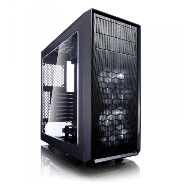 Focus G Black Window 3.5 HDD/2.5&#039;SDD uATX/ATX/ITX