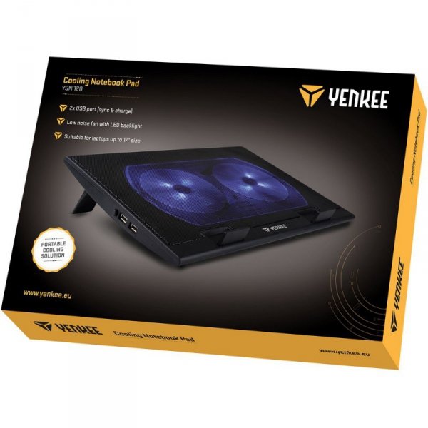 Podświetlana podkladka chlodząca pod notebook  YSN 120