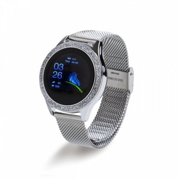 Smartwatch Oro Smart Crystal Srebry