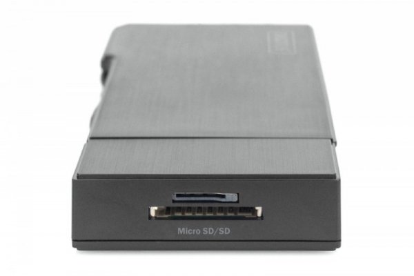 Stacja dokująca USB 3.0 Typ A, 7-portów, 4K 30Hz, HDMI, VGA, 2x USB 3.0, SD microSD, RJ45