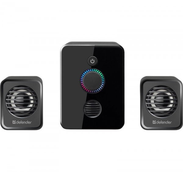 Głośniki komputerowe V12 2.1 11W USB podświetlenie LED