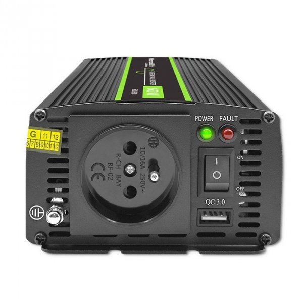 Przetwornica napięcia Monolith | 300W | 600W | 24V na 230V |     Czysty Sinus