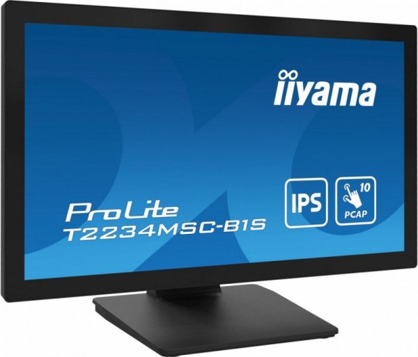 Monitor ProLite  21.5 cala T2234MSC-B1S IPS,10PKT.VGA,HDMI,DP