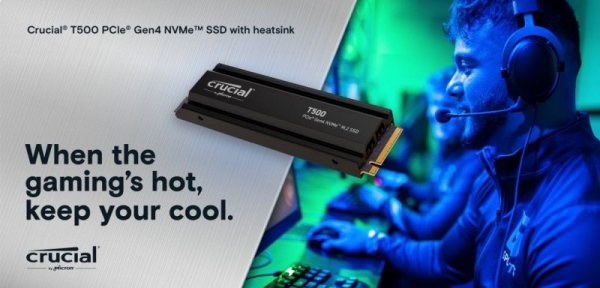 Dysk T500  1TB M.2 NVMe 2280 PCIe 4.0  7300/6800
