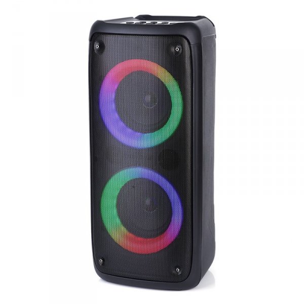 Głośnik FUNBOX BT MT3181 Bluetooth 5.0/TWS/MP3/MicroSD/USB/AUX/Equalizer/Jack 6.3/RGB/USB-C/ RMS 40W/PMPO 1000W