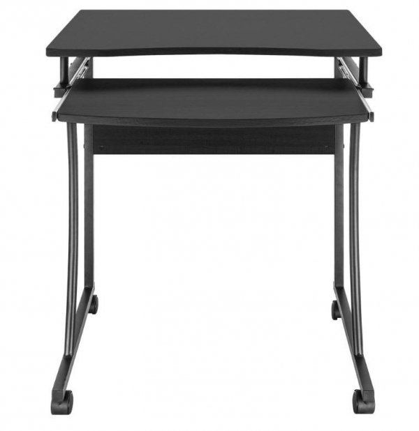 Biurko komputerowe mobilne Techly 600x480mm czarne