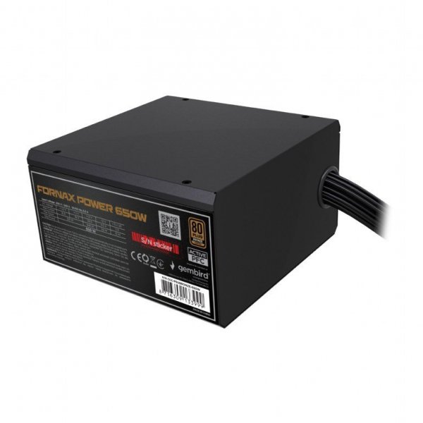 Zasilacz ATX 650W aktywne PFC 12 cm fan 80+Bronze industrial