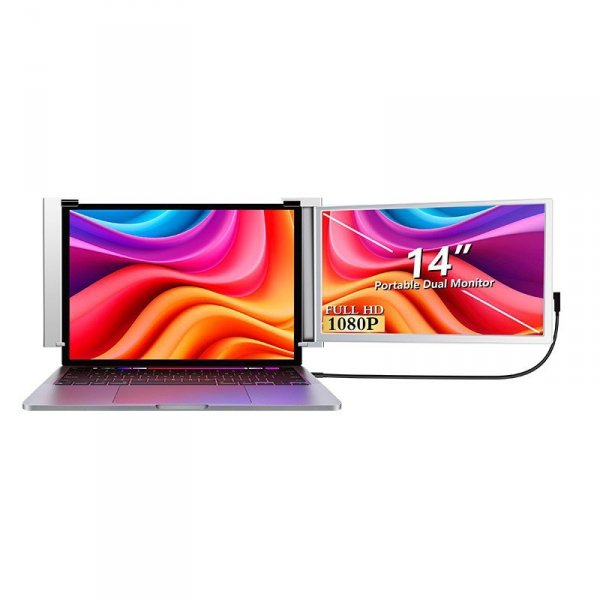 Przenośne monitory do laptopa Smart Life S14  14&#039;&#039; 2 monitory,  IPS,1920x1200