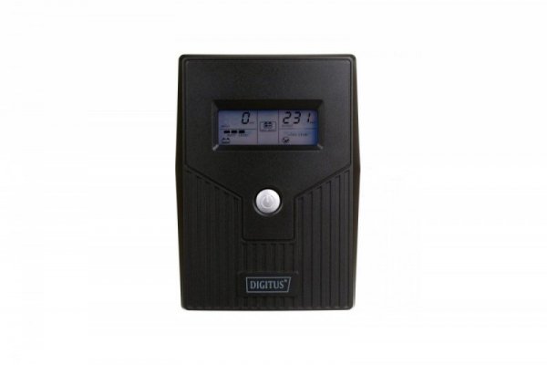UPS Line-Ineractive LCD BASIC, 600VA/360W, 1x12V/7Ah, AVR, 2x Schuko CEE 7/3