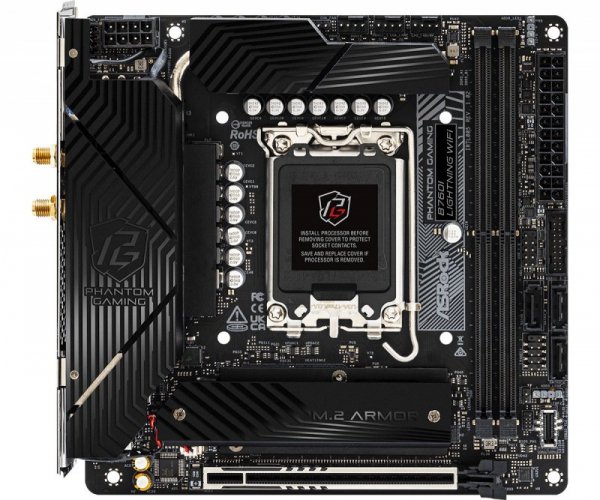 Płyta główna B760I LIGHTNING WIFI s1700  2DDR5 mITX DP/HDMI