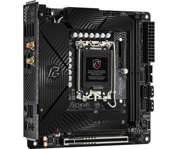 Płyta główna B760I LIGHTNING WIFI s1700  2DDR5 mITX DP/HDMI