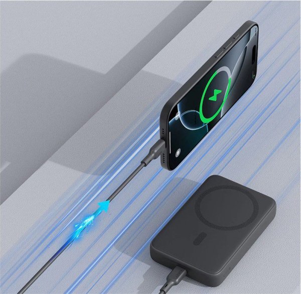PB-MS04 Gray Qi2 MagSafe PowerBank 10000mAh 20W PD