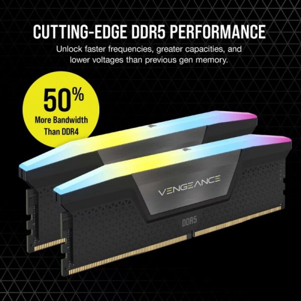Pamięć DDR5 Vengeance RGB 48GB/6400 (2x48GB) CL36