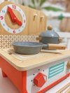 TOOKY TOY Kuchnia z Grillem dla Dzieci 2 w 1 + Akcesoria Kuchenne
