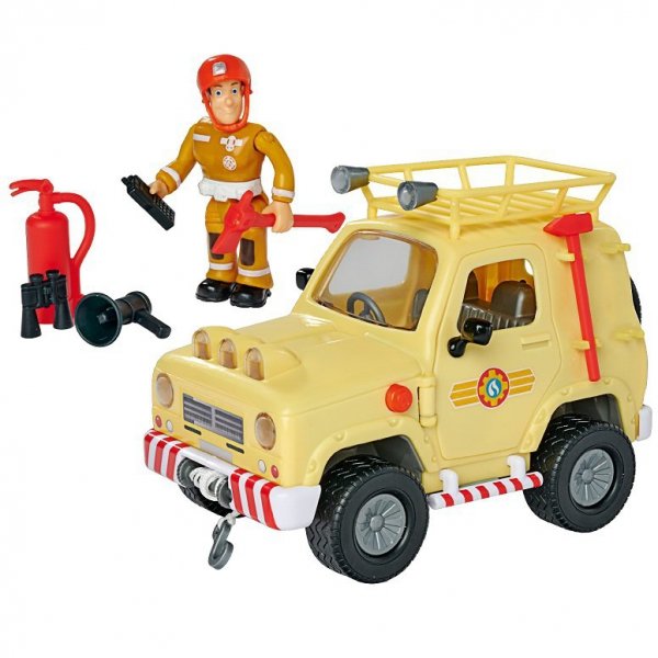 SIMBA Strażak Sam Jeep Ratunkowy Figurka Sama