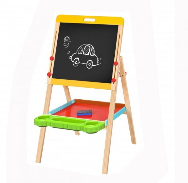 TOOKY TOY Dwustronna Magnetyczna Tablica Stojąca Dla Dzieci Składana