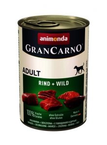 ANIMONDA Grancarno Adult smak: wołowina i dziczyzna 400g