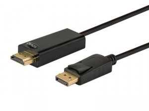 Kabel DisplayPort (M) - HDMI (M) 1,5m, CL-56