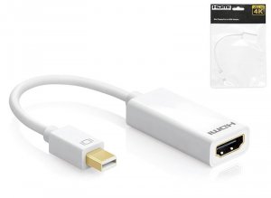 Mini DisplayPort HDMI 4K Ultra HD Adapter Thunderbolt Przejściowka