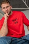 T-shirt oversize do tańca BÁILALO LOCO - czerwony