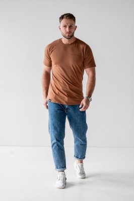 T-shirt taneczny SPANISH TEE cynamon #BACHATERO