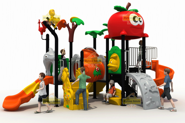 plac zabaw szkolny, plac zabaw do szkoły, plac zabaw producent, plac zabaw spółdzielnia, zestaw sprawnościowy, plac zabaw robot, plac zabaw do przedszkola, plac zabaw owoc, plac zabaw sk