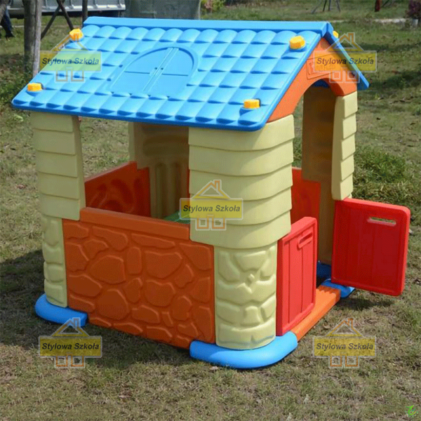 most z tunelem kolor, domek most z tunelem, domek leśna chata, z weranda domek, domek na plac zabaw, domek ogrodowy, domek do ogrodu, domek w serduszka, domek plastikowy z bala, duży domek, domek