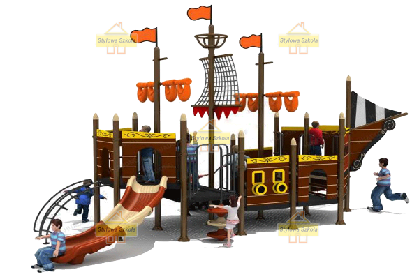 plac zabaw statek, plac zabaw metalowo-plastikowy, plac zabaw statek sk, place zabaw statki, statek piracki, place zabaw statek piracki, plac zabaw producent