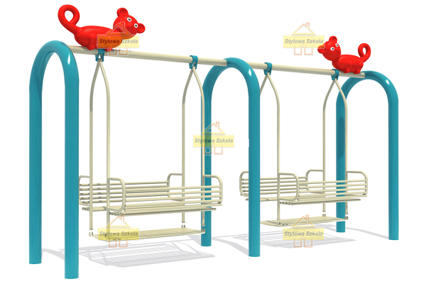 huśtawka wieloosobowa, huśtawka gondola, huśtawka ptasie gniazdo, huśtawka bocianie gniazdo