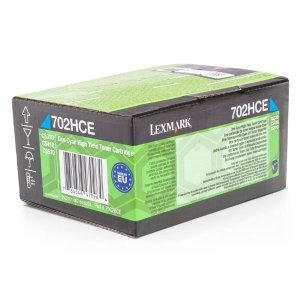 Lexmark oryginalny toner 70C2HCE, cyan, 3000s