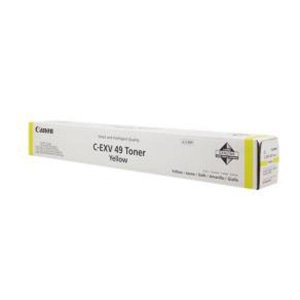 Canon oryginalny toner C-EXV49 Y, 8527b002, yellow, 19000s
