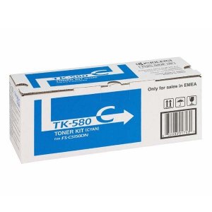 Kyocera oryginalny toner TK580C, 1T02KTCNL0, cyan, 2800s