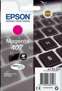 Epson Tusz WF-4745 C13T07U340 Magenta 1900 stron  20,3ml