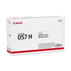 Oryginalny toner Canon 057H 3010C002 do Canon  i-SENSYS LBP220 / LBP223 / LBP226 / i-SENSYS MF440 / MF443 / MF445 / MF449 na 10 tys.str. 