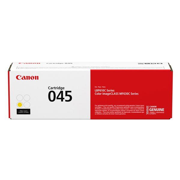 Canon oryginalny toner 045 Y, 1239C002, yellow, 1300s