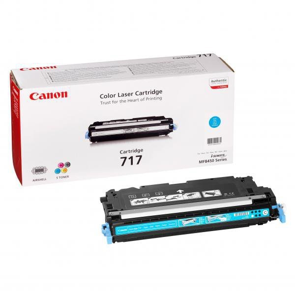Canon oryginalny toner CRG717, 2577B002, cyan, 4000s, EOL