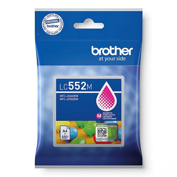 Brother oryginalny ink / tusz LC552M, magenta, 550s