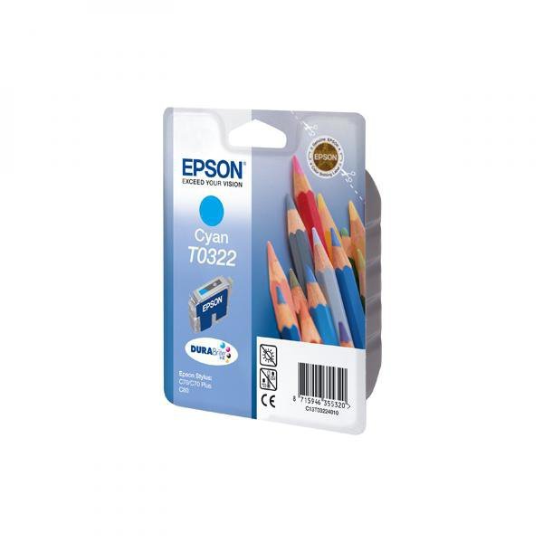 Epson oryginalny ink / tusz C13T032240, cyan, 420s, 16ml, DURABrite