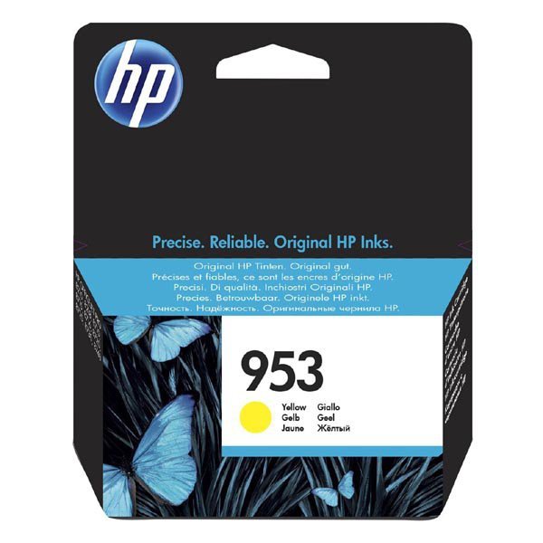 HP oryginalny ink / tusz F6U14AE, HP 953, yellow, blister, 700s, 10ml