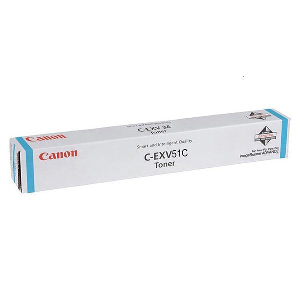 Canon oryginalny toner CEXV51, 0482C002, cyan, 60000s