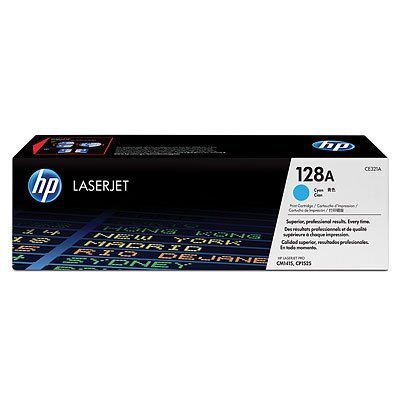 Toner oryginalny HP 128A (CE321A) cyan do HP Color LaserJet Pro CP1525n / Pro CP1525nw / CM 1415fn /  CM 1415fnw na 1,3 tys. str.