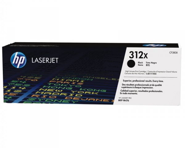 HP Toner nr 312X CF380X Black 4,4K