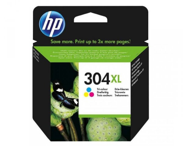 HP Tusz nr 304XL N9K07AE CMY 300sh