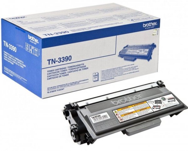 Brother Toner TN-3390 Black 12K
