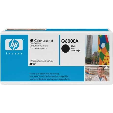 Toner HP Q6000A black do CLJ 1600 / 2600 / 2600N / 2605DN / 2605DTN / CM1015 / CM1017 / na 2,5 tys. str.