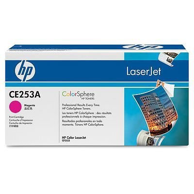 Toner oryginalny HP CE253A magenta do HP Color LaserJet CP3525 / CP3525n / CP3525dn / CP3525x / CM3530 / CM3530fs na 7 tys. str.