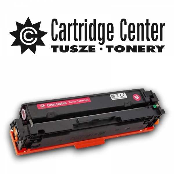 Magenta - toner do drukarki HP CF403X [201X] / Canon CRG045 M zamiennik | 2300str.