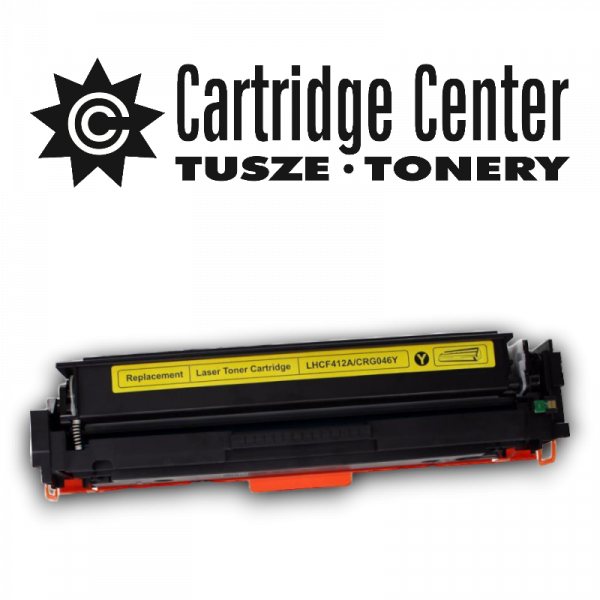 Yellow - toner do drukarki HP CF412A [410A] / Canon CRG046Y zamiennik | 2300str.