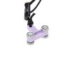 ZESTAW HULA HOP OHA02 VIOLET Z WYPUSTKAMI I OBCIĄŻNIKIEM ONE FITNESS + PAS BR160